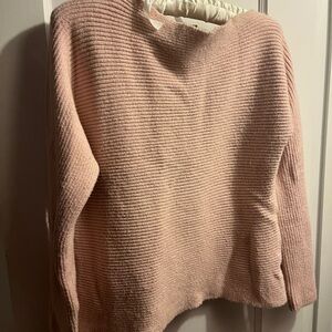 Treasure & Bond Soft Pink Ribbed Sweater